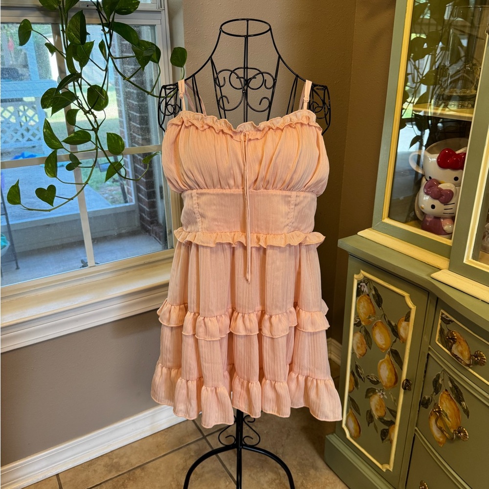 Wild Fable Ruffle Mini Dress